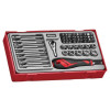 Teng TTMDQ49 Bit & Quick Chuck Driver Set, 49 Piece - 1/4in Drive