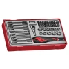 Teng TTMDQ49 Bit & Quick Chuck Driver Set, 49 Piece - 1/4in Drive