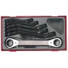 Teng Tools TTRORS 6 Piece Metric Ratchet Ring Spanners