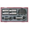 Teng Tools TTSN11 11 Piece Stud & Nut Remover Set