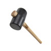Thor 954 Black Rubber Mallet 74mm 800g