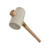 Thor 954W White Rubber Mallet 74mm 970g