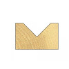 Trend 11/3 x 1/4 TCT V Groove Cutter 45° 9.2 x 19.1mm