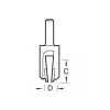 24/10 X 1/4 Tct Plug Maker No.10