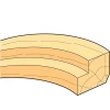 Trend 46/91 x 1/4 TCT 90° Shank Mounted Template Profiler 12.7 x 9.5mm