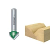 C044 X 1/4 Tct Chamfer V Groove 45&Acirc;&deg; 6.0 X 12.7mm