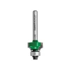 Trend C074 x 1/4 TC Round Over Two Flute Cutter 3.2 x 9.5mm