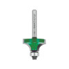 Trend C078 x 1/4 TC Round Over Two Flute Cutter 9.5mm x 15.9mm
