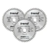 Trend CraftPro Plunge Saw Blade 165 x 20mm x 48T (Pack 3)