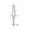 Trend SNAP/CS/4 Countersink with 5/64in Drill