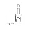 Trend SNAP/PC/38 Plug Cutter 3/8in