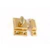 Turn Cupboard Catch Electro Brass