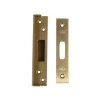 Union StrongBOLT 2100 Mortice Deadlock Rebate Kit 13mm Polished Brass Box
