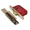 Union StrongBOLT 2200S BS 5 Lever Mortice Sash Lock 68mm Satin Brass Visi