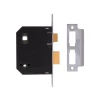 Union 2294 Mortice Bathroom Lock Polished Brass 63mm 2.5in Visi