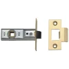 Union Tubular Mortice Latch 2648 Polished Brass 76mm 3in Visi