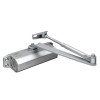 Union CE3F Fixed Size 3 Rack & Pinion Door Closer Silver