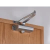 Union CE3F Fixed Size 3 Rack & Pinion Door Closer Silver