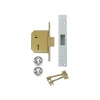 Union 3G115 C Series 5 Lever Deadlock 67mm Satin Brass
