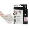 Velcro Heavy-Duty VELCRO&Acirc;&reg; Brand Stick On Tape 50mm x 1m White