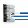 5 Pole Quick Fit Lever Electrical Connectors (Pack of 5)