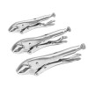 Irwin Vise-Grip Curved Jaw Locking Pliers Set ( 5CR / 7CR / 10CR)