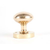 Victorian Brass Mortice Knob - Sprung