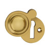 Victorian Brass Escutcheon - Covered