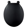 Plastic Toilet Seat Black