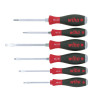 Wiha SoftFinishÂ® SL/PZ Hex Blade Screwdriver Set, 6 Piece