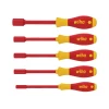 Wiha SoftFinish&Acirc;&reg; electric Hex Nut Driver Set, 5 Piece