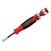 Wiha LiftUp 25 Magnetic Screwdriver with Bit Magazine (SL, PH, PZ, TX, Hex)