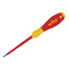 Wiha SoftFinishÂ® electric slimFix Screwdriver Slotted 4.0 x 100mm
