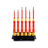 Wiha PicoFinish® SL/PH Fine VDE Screwdriver Set, 7 Piece