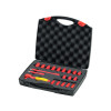 Wiha Insulated 1/4in Ratchet Wrench Set, 21 Piece (inc. Case)