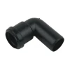 Pushfit - 90 Deg Conversion Bend 40mm - Black