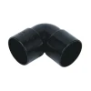 Solvent - 90 Deg Knuckle Bend 32mm - Black