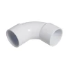 Solvent - 92 1/2 Deg Swept Bend 50mm - White