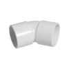 Solvent - 45 Deg Obtuse Bend 50mm - White