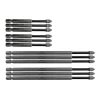 Faithfull 12 Piece Long Impact Bit Set