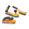 Roughneck 3 Piece Heavy Duty Wire Brush Set