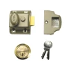 723 Deadlatches Polished Brass Cylinder 58mm Backset