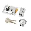 Yale 77 Traditional Nightlatch Chrome Finish 60mm Backset Box