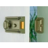 Yale 77 Traditional Nightlatch Nickel Brass SC Cylinder 60mm Backset Box