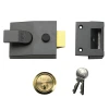 91 Basic Nightlatch DMG Brass Cylinder 60mm Backset Box