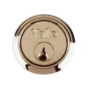 Yale P1109 Replacement Rim Cylinder 2 Keys Satin Chrome Visi