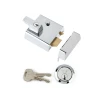 Yale P1 Double Security Nightlatch Chrome Finish 60mm Backset Visi