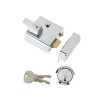 Yale P2 Double Security Nightlatch Chrome Finish 40mm Backset Visi