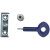 P111 Window Staylocks Satin Chrome Finish Pack of 2