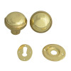 Yale P405 Rimknob Polished Brass Finish
